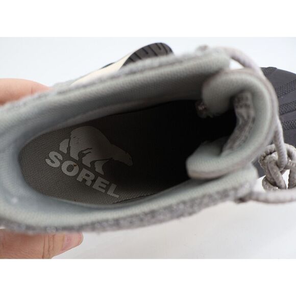 Sorel Out N About III Waterproof Duck Boot Womens Size 5.5 Grey Black Rubber - Picture 9 of 11